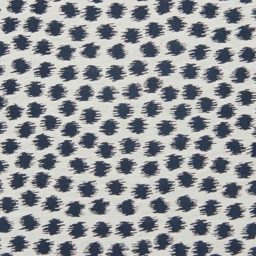 James Hare Kasuri Fabric Natural/Indigo