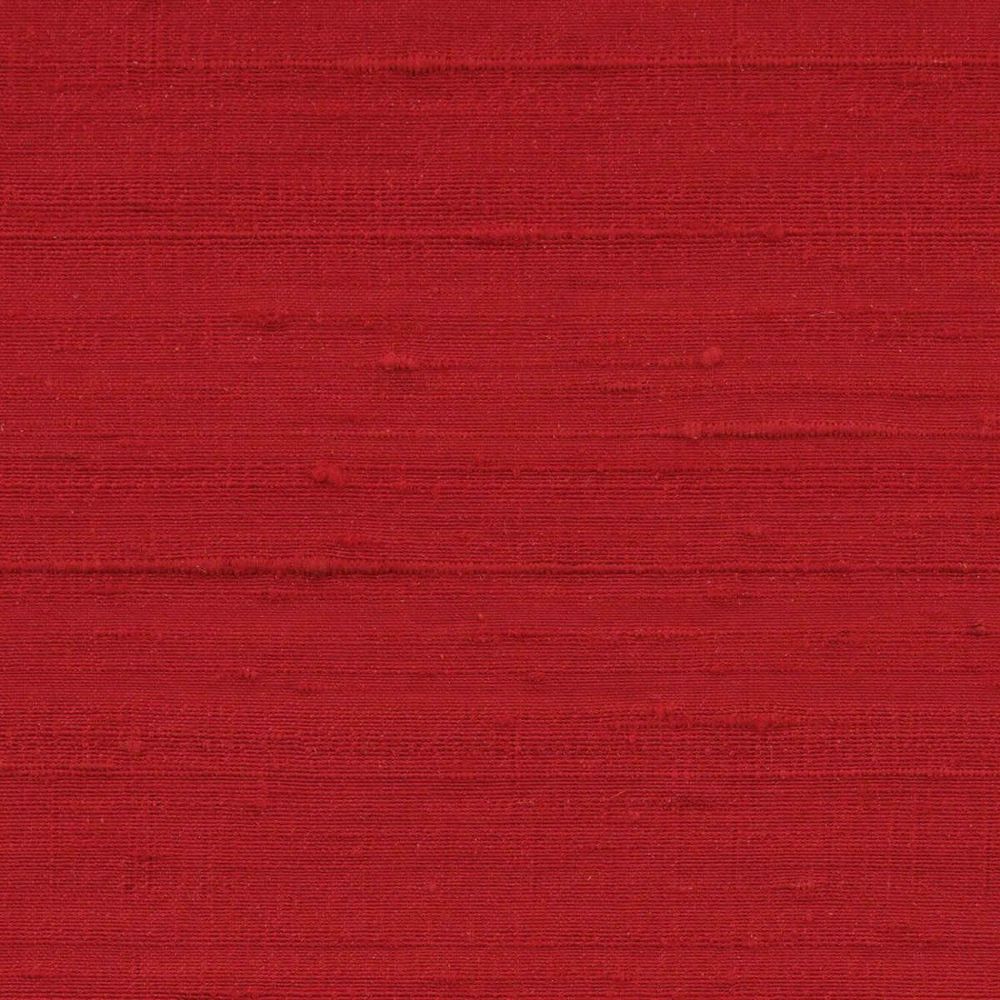 James Hare Orissa Silk Fabric Scarlet
