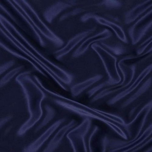 James Hare Silk Crepe Backed Satin Navy