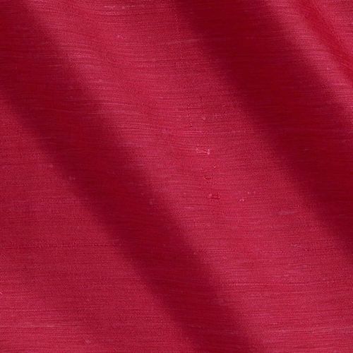 James Hare Vienne Silk Fabric Raspberry Coulis