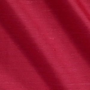 James Hare Vienne Silk Fabric Raspberry Coulis