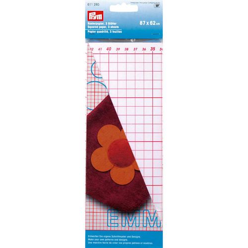 Prym Pattern Paper Square Grid 611280
