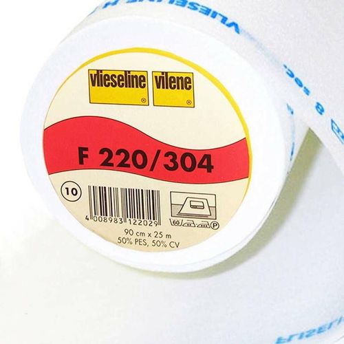 Vilene Fusible Light-Weight Interfacing White F220-304