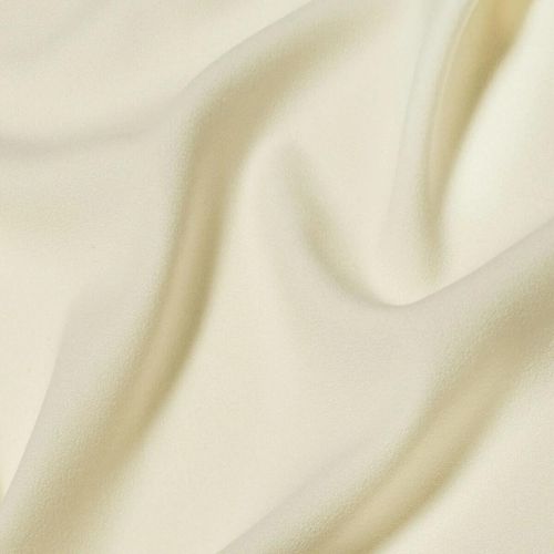 James Hare Wool Crepe Fabric Ivory