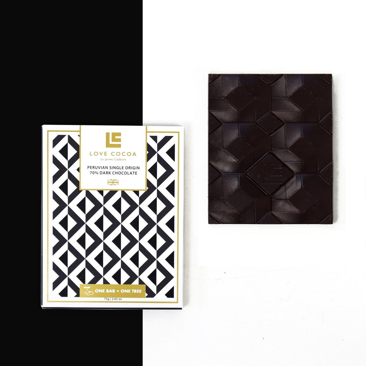 Dark Peruvian Chocolate Bar