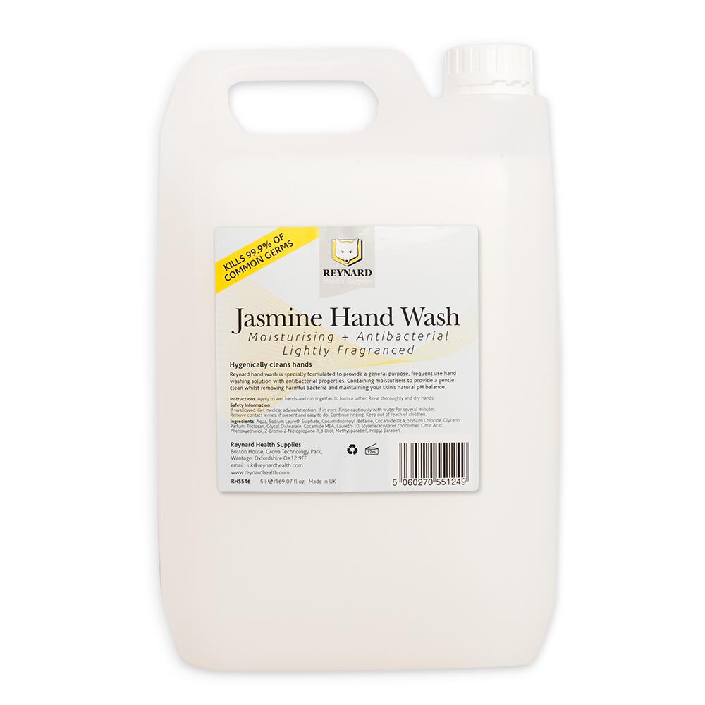 Reynard Antibacterial Pearlised Hand Wash Jasmine Fragranced Reynard