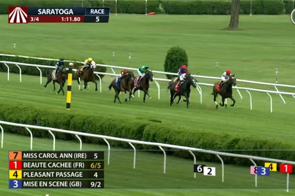 Mise En Scene wins in Saratoga for RacehorseClub