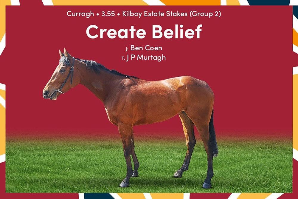Create Belief running at the Curragh Sunday 18th July