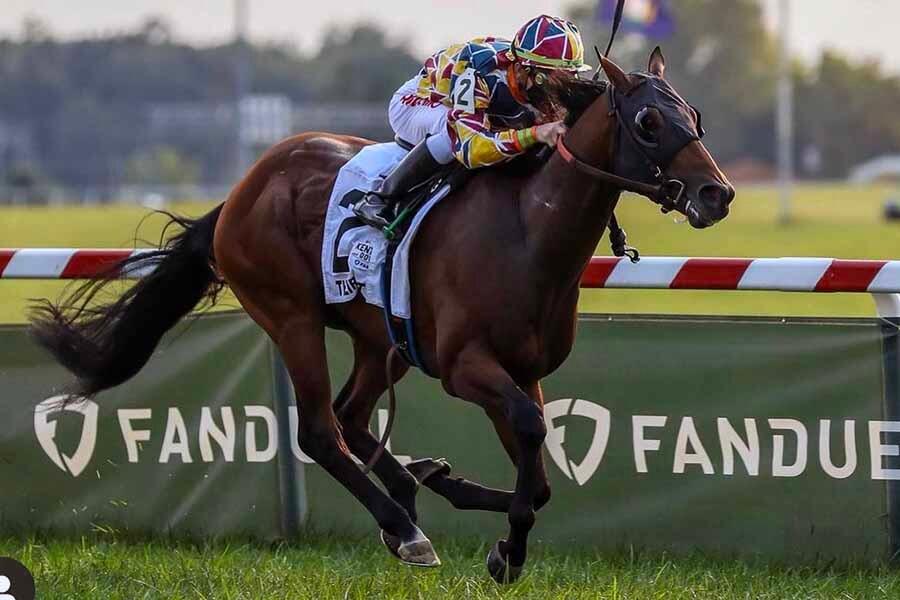 The Lir Jet wins Grade 2 Franklin Simpson Stakes at Kentucky Downs