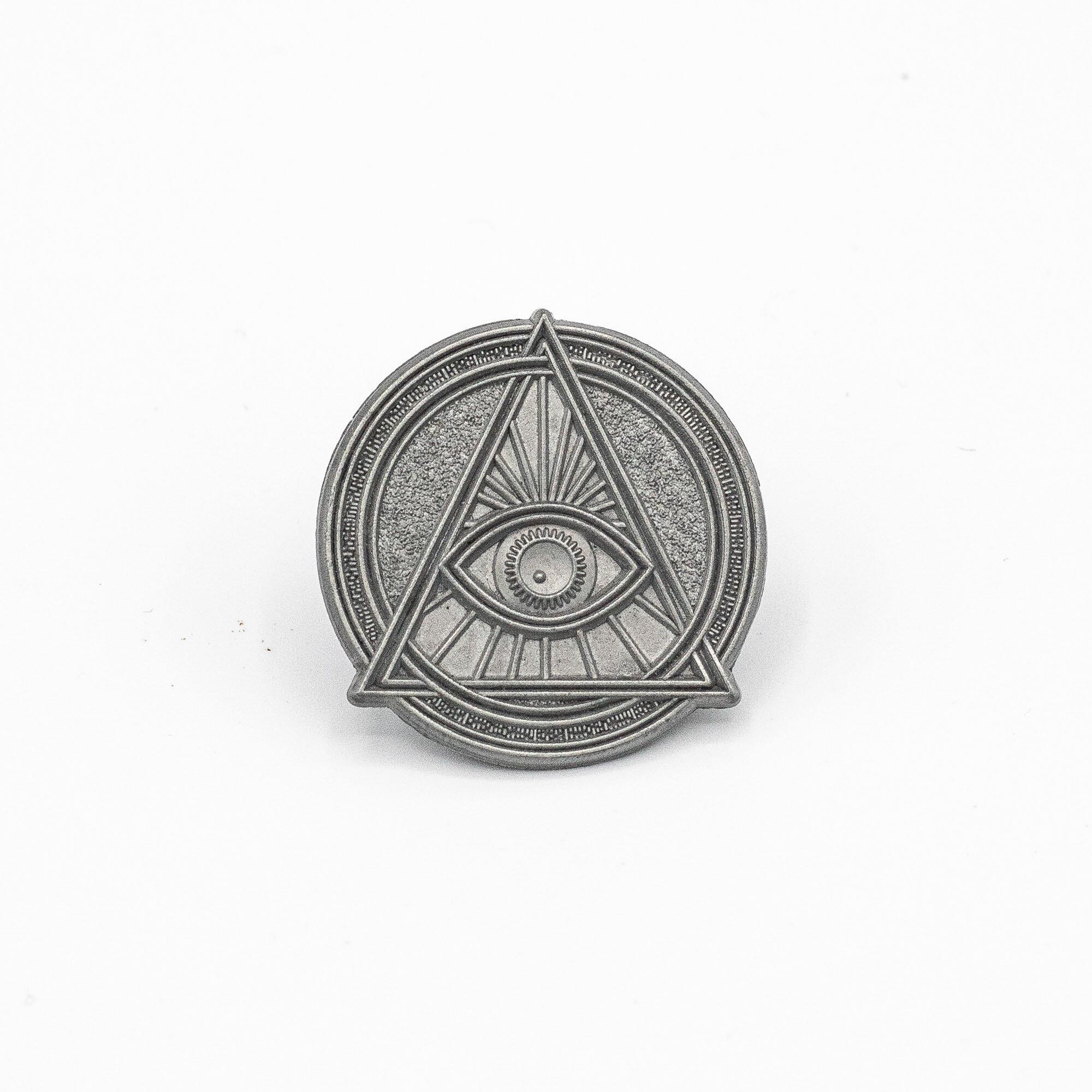 All-Seeing Eye Pin Badge