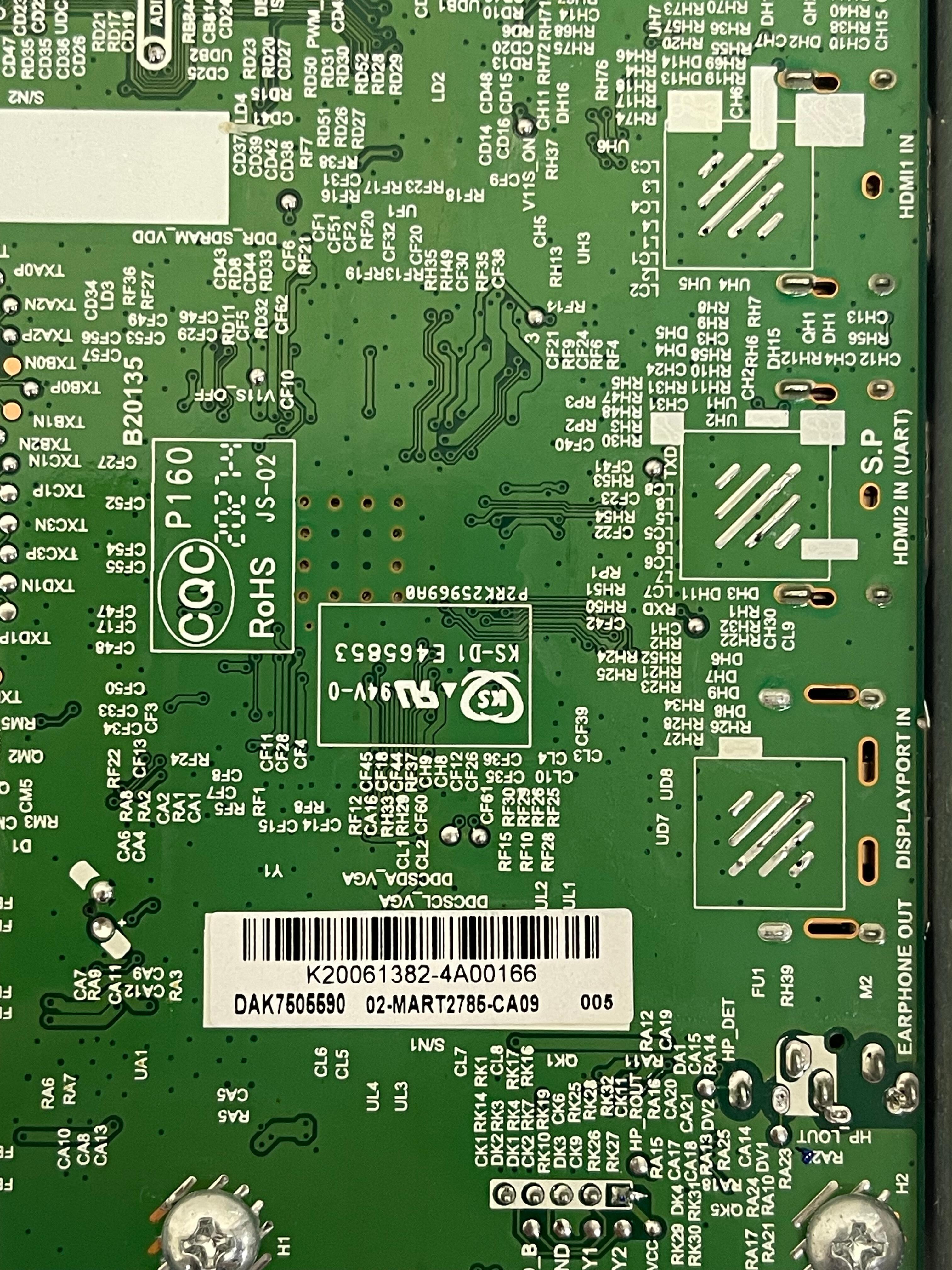 Acer Logic Board (RT2785.EB786) & Button Board (4032M180FBA2LG)