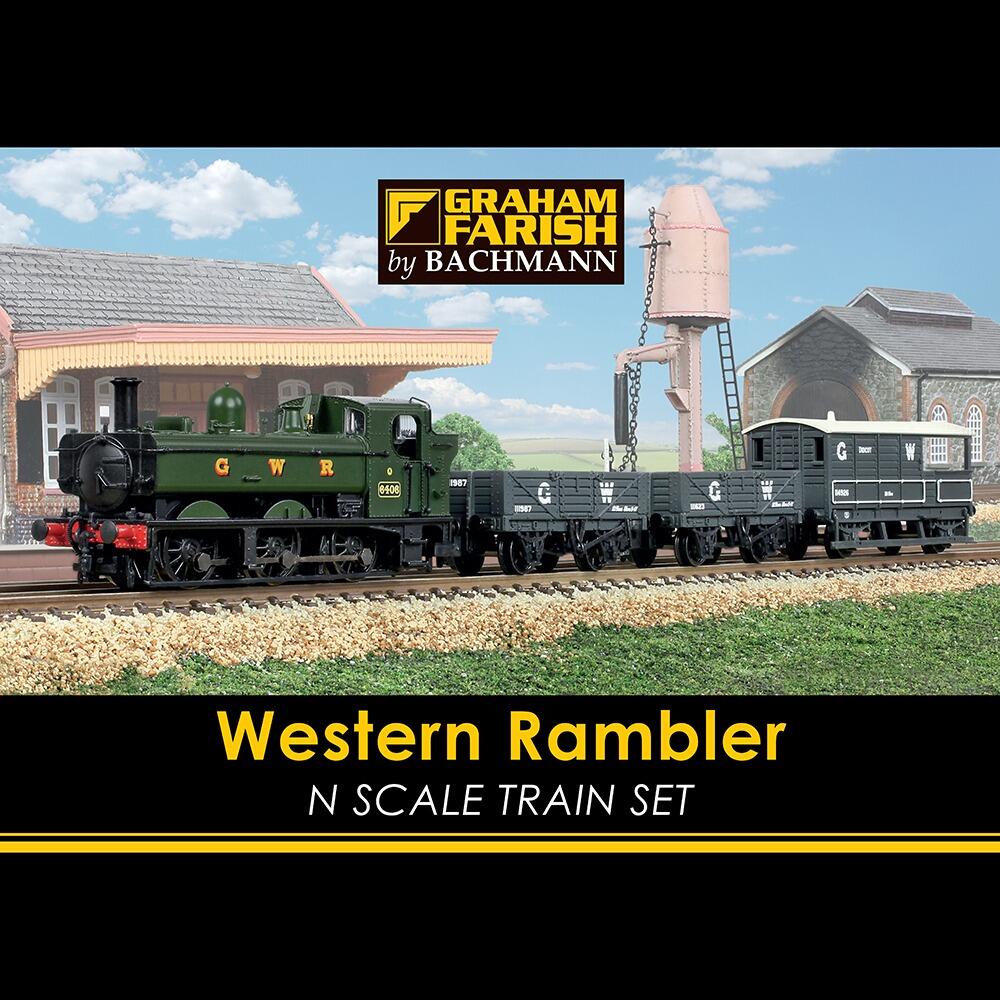Graham Farish 370-052 Western Rambler N Gauge Train Set Graham Farish 370-052 Western Rambler N Gauge Train Set