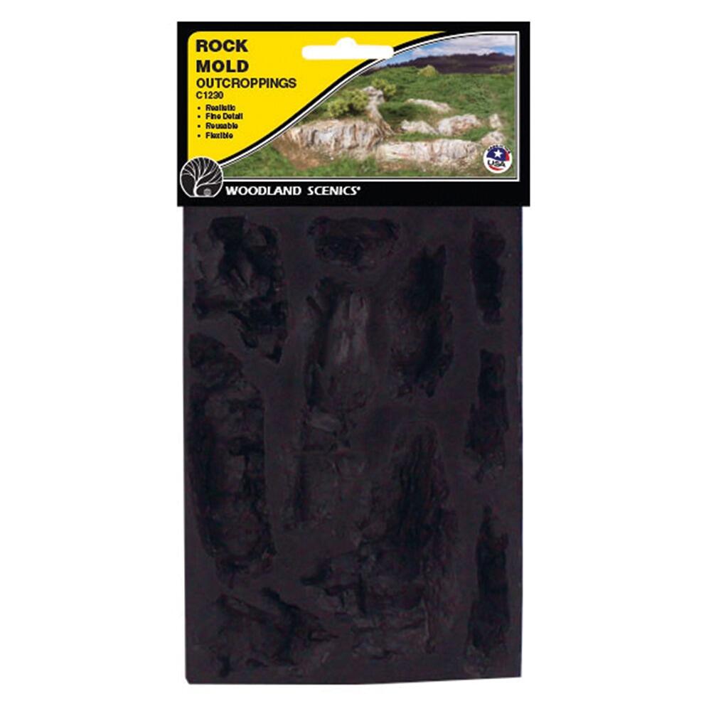 Woodland Scenics WC1230 Outcroppings Rock Mould