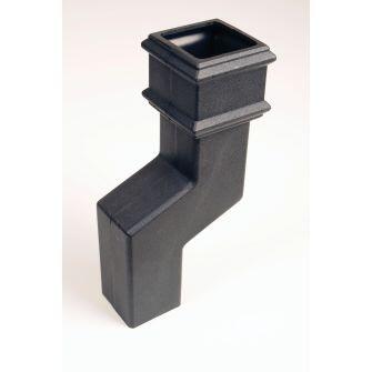 Cascade 75mm Offset For Square Downpipe 65mm - Plastic Drainage