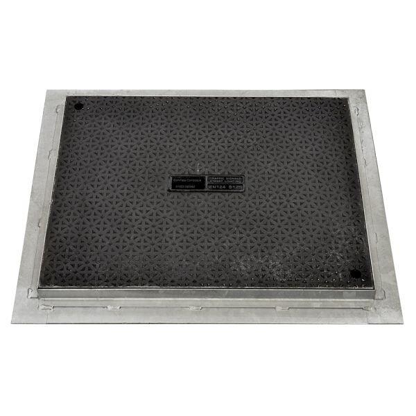 B125 Composite Cover & Galvanised Frame Duct Access Cover - 450mm x 600mm