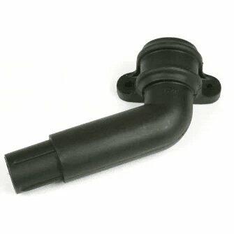 Cascade 112.5DEG Left Hand Spigot Bend With Lugs For Round Downpipe 68mm