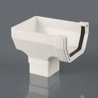 Stop End Outlet For Square Gutter 114mm
