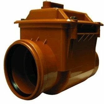 160mm Anti Flood Non Return Valve Spigot/Socket For Underground Drainage Pipe