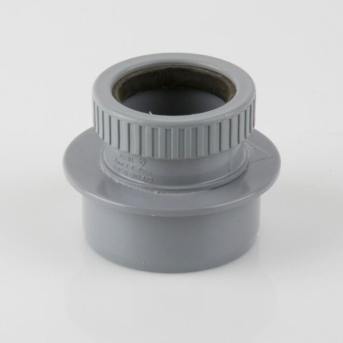 Reducer To 50mm Waste For 82mm Ring Seal Soil Pipe - Plastic Drainage
