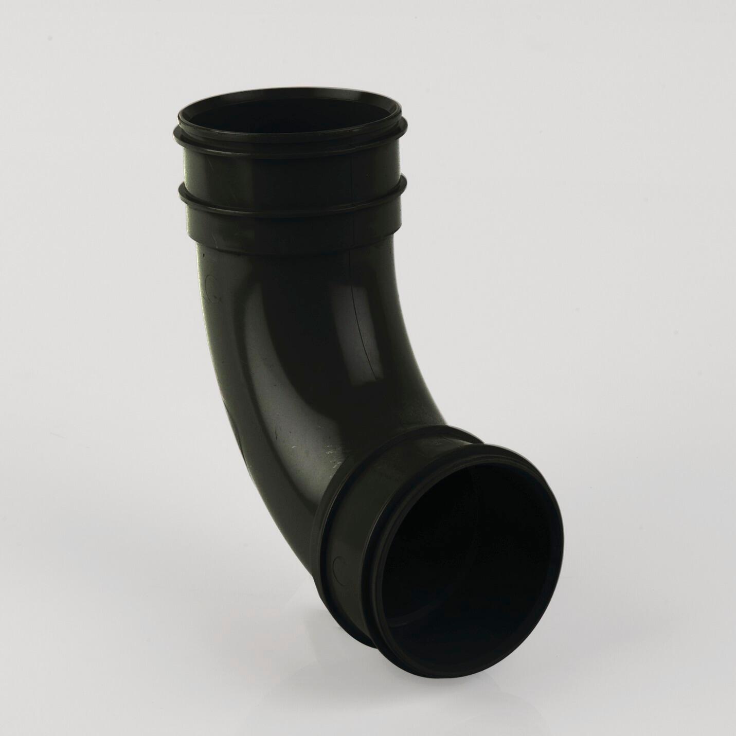 110mm PVCu Solvent Weld Soil Pipe Bend 92.5 Degrees Double Socket 473 - Plastic Drainage