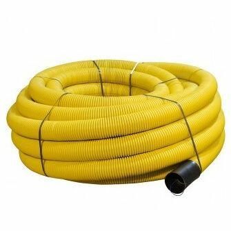 110/94mm x 50M Yellow Twinwall Gas Duct