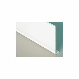 300mm x 5M Fascia Ogee Capping Board White 9mm
