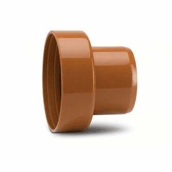 Clay/Cast Iron Adaptors 110mm To Spigot For Underground Drainage Pipe