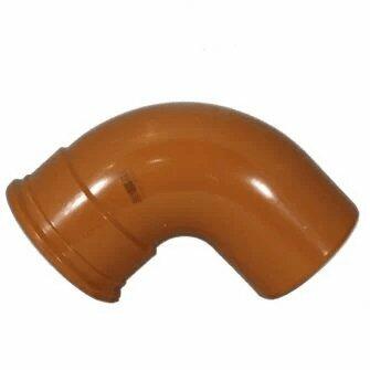 110mm Single Socket Bend 87.5DEG For Underground Drainage Pipe
