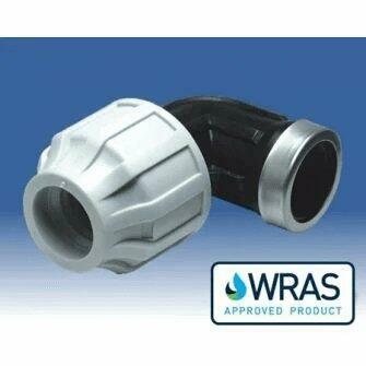 32mm x 1" MDPE PIPE ADAPTOR ELBOW FEMALE