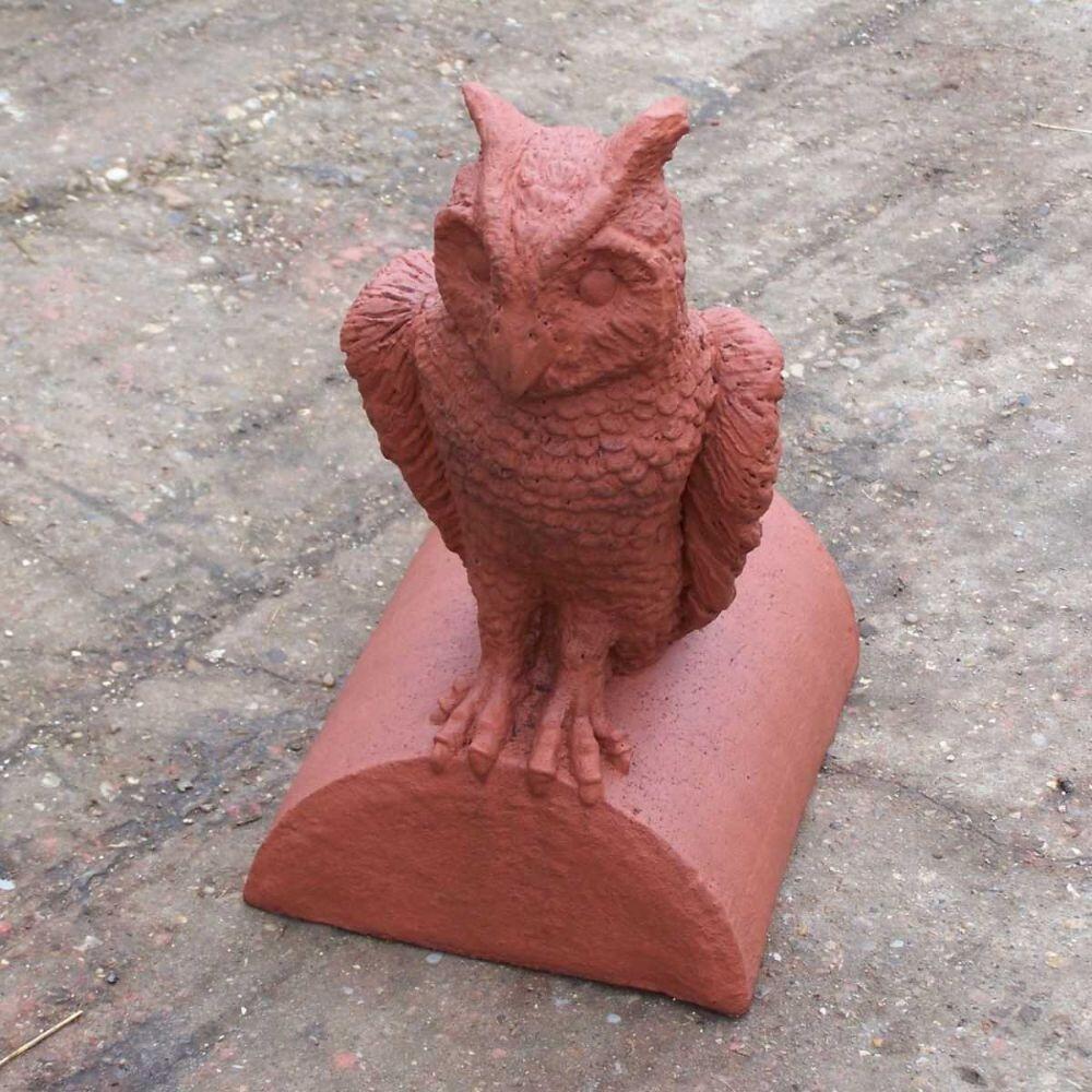 Terracotta owl ridge dragon