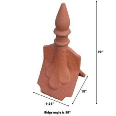 Victorian spiked finial measurements