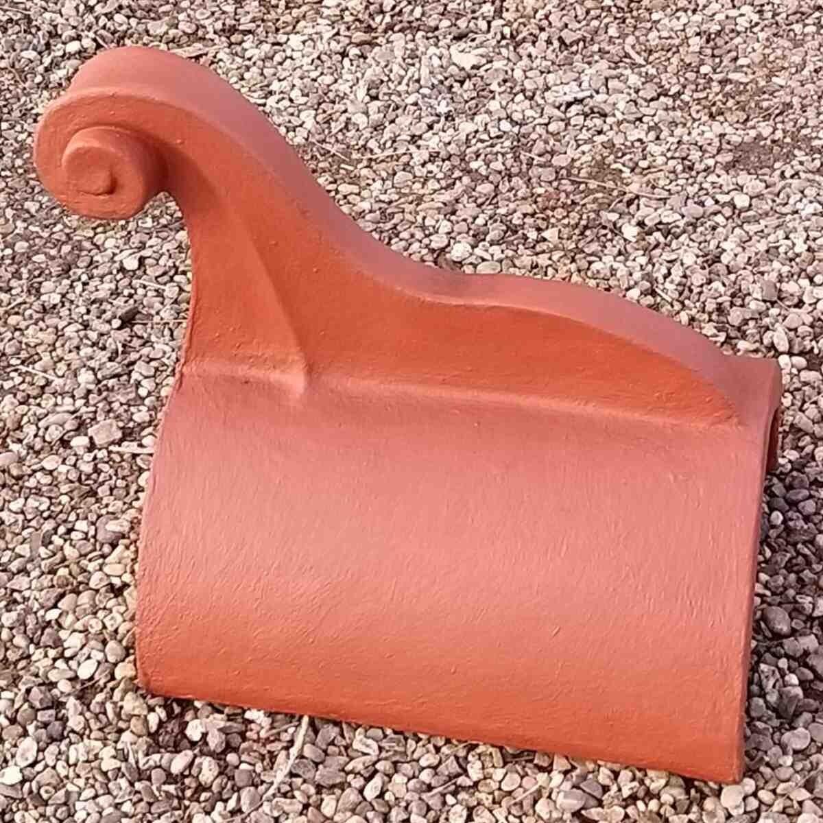Swan neck half round ridge capped (IN STOCK)