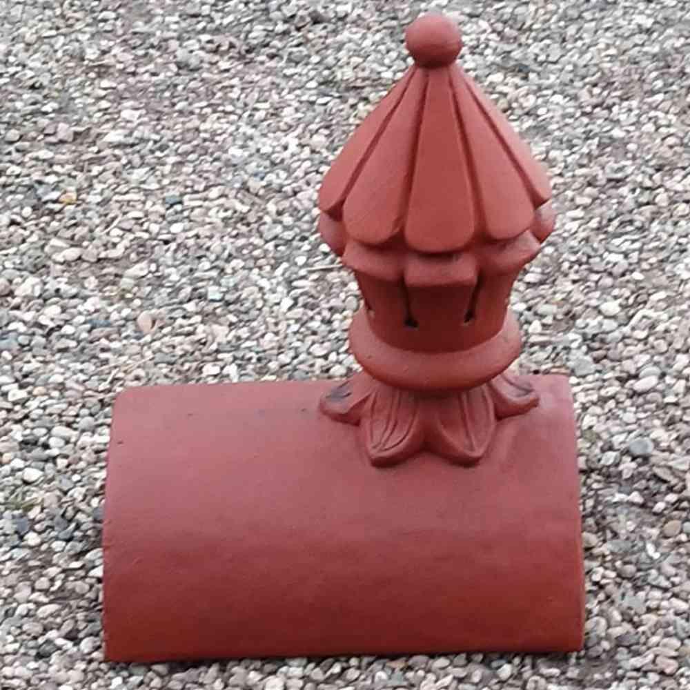 RD half round carousel ridge finial