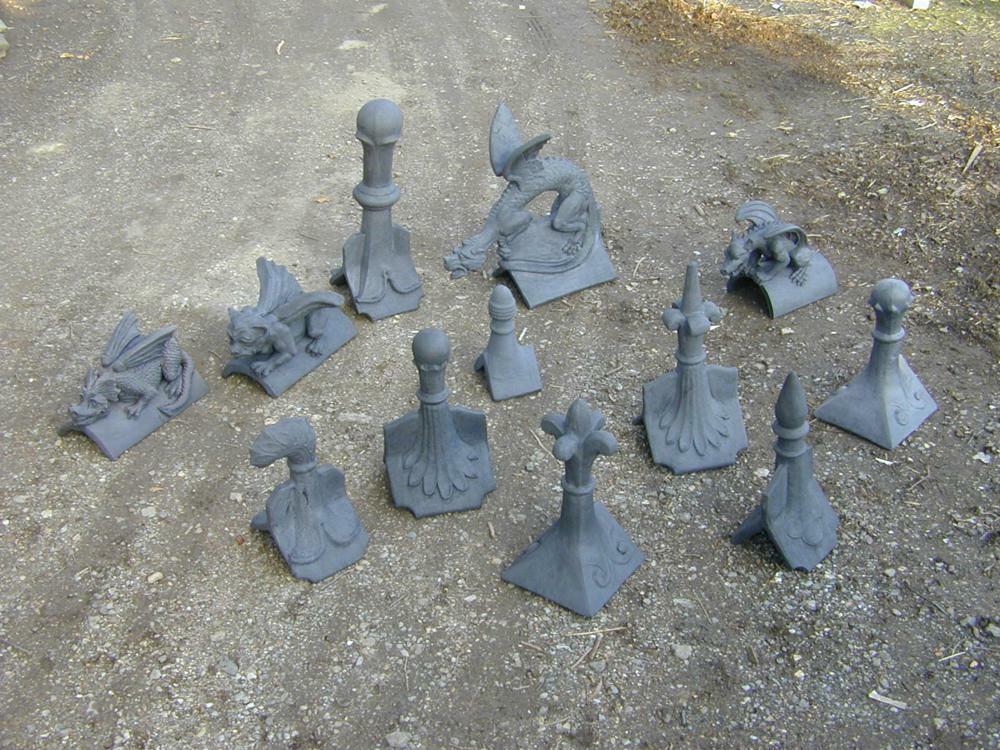 Roof finial colour match group pic 1