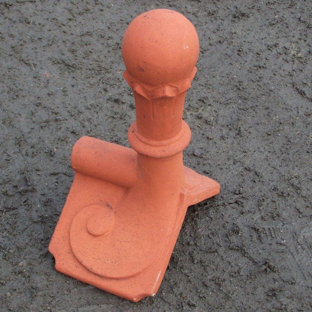 Small ball 8 leaf roof finial