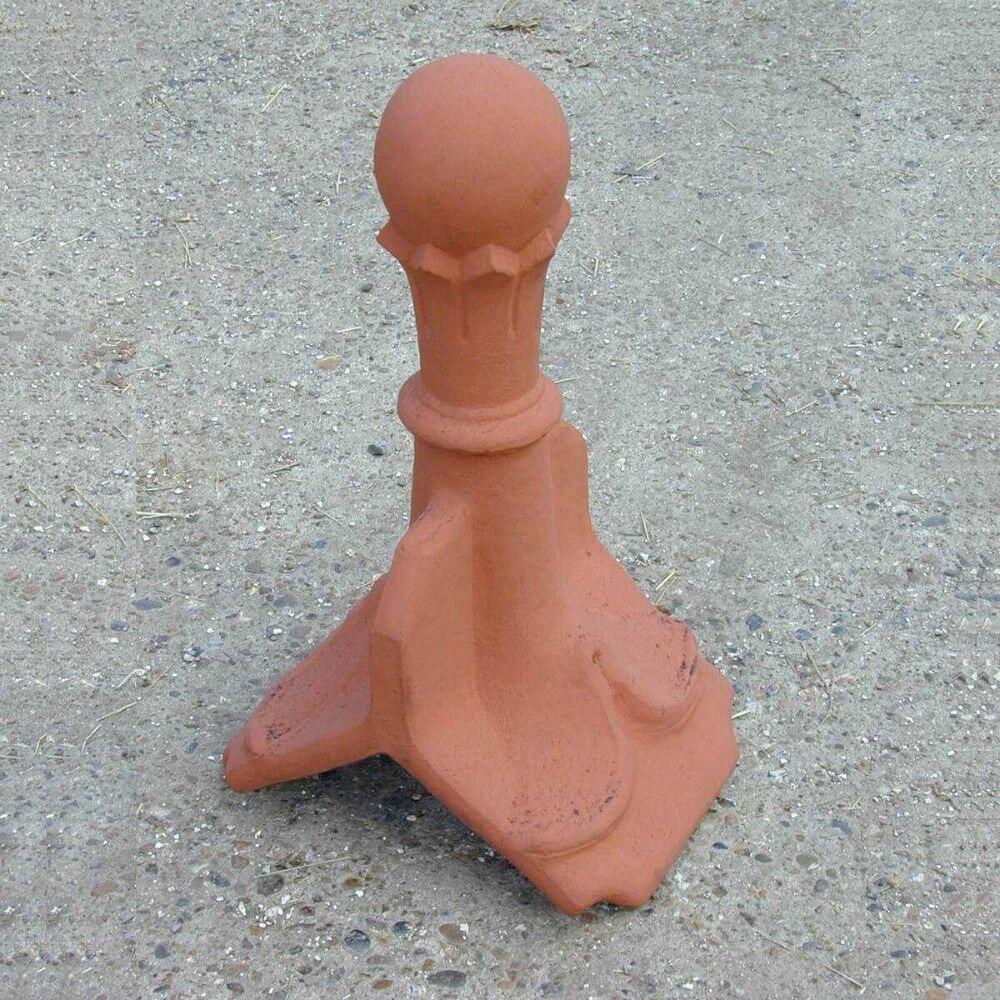 Victorian ball 8 leaf roof finial