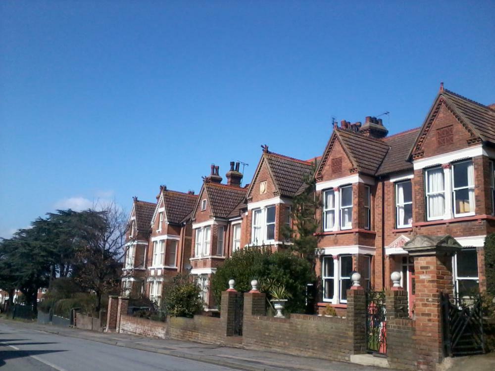 Roof dragons in Whitstable, Kent