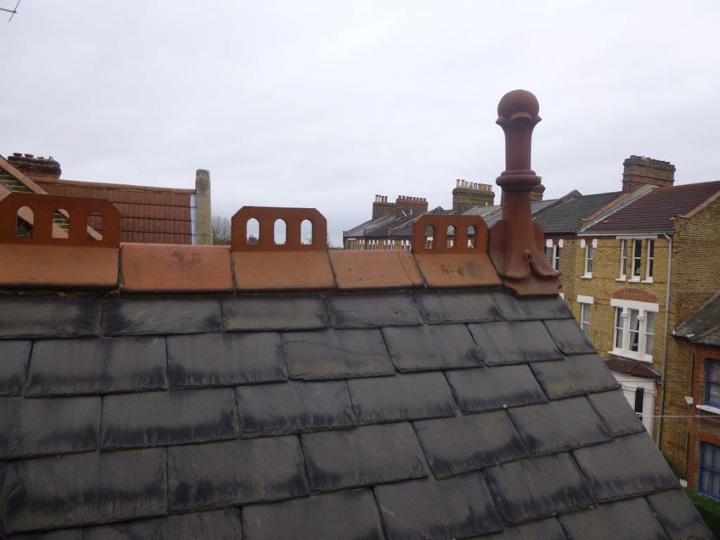 Buy roof finials and stylish ridge tiles for roofs