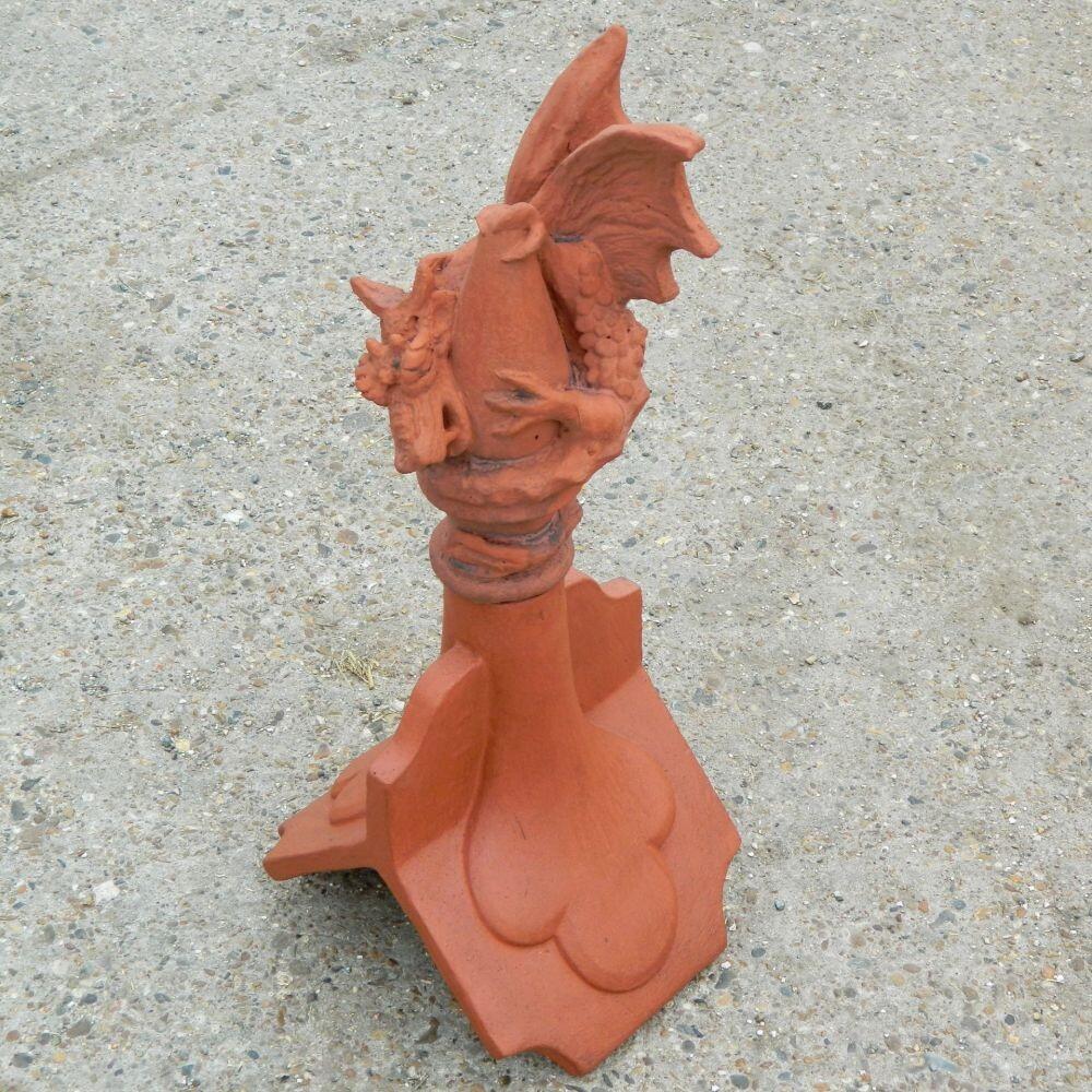 Victorian sabre dragon roof finial