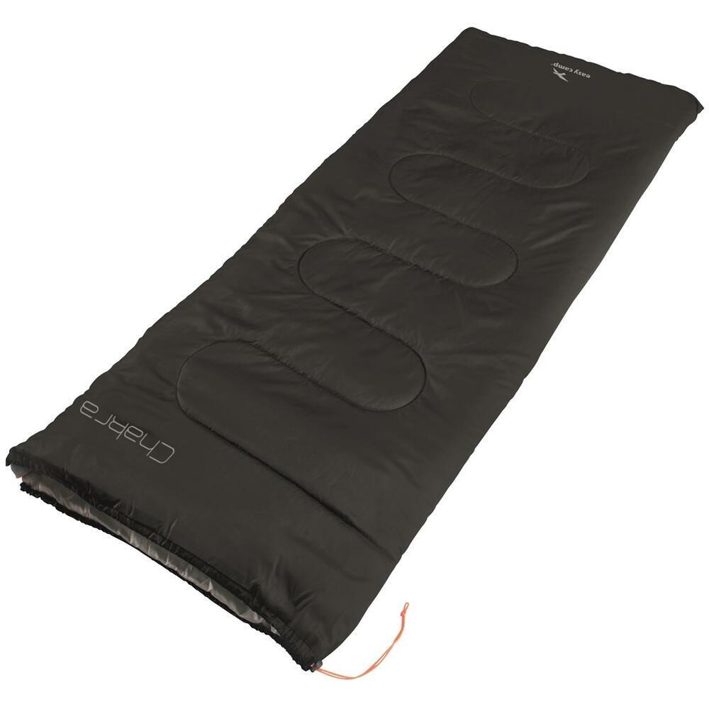 Black Easy Camp Chakra Square cornered sleeping bag closed