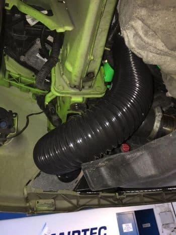 Ramair Performance - Filtro Dell'aria Universale Pieghettato A Induzione, Diametro Interno 60 Mm, 150 Mm, Colore: Nero