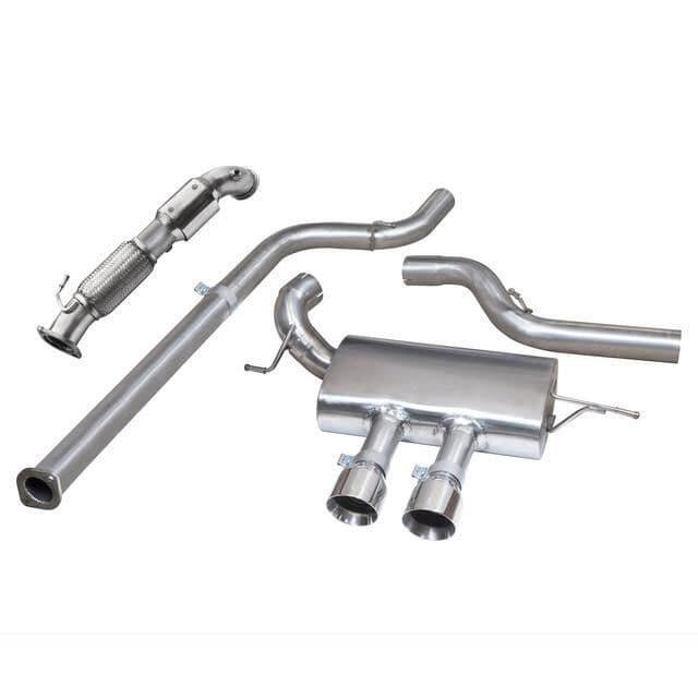 Cobra Sport turbo back performance exhaust nonresonated