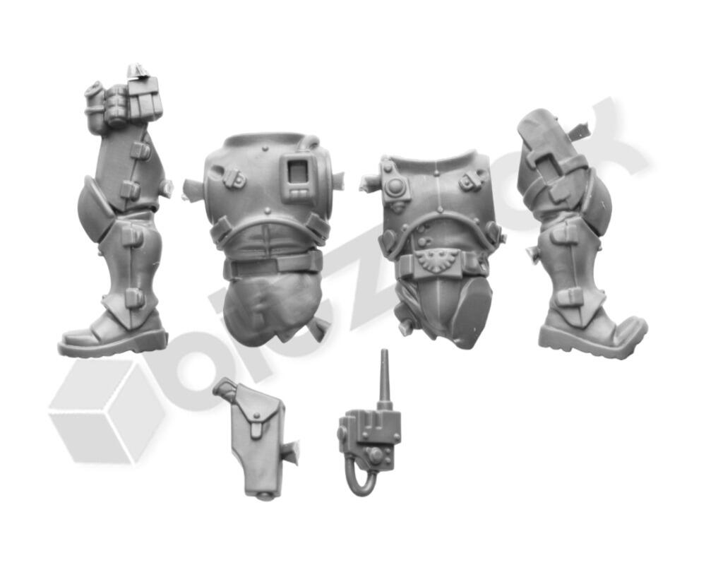 thumbnail image 2 of Warhammer 40k Imperial Arbites Kill Team: Exaction Squad – NEW In Box, Unassembled 2 of 3