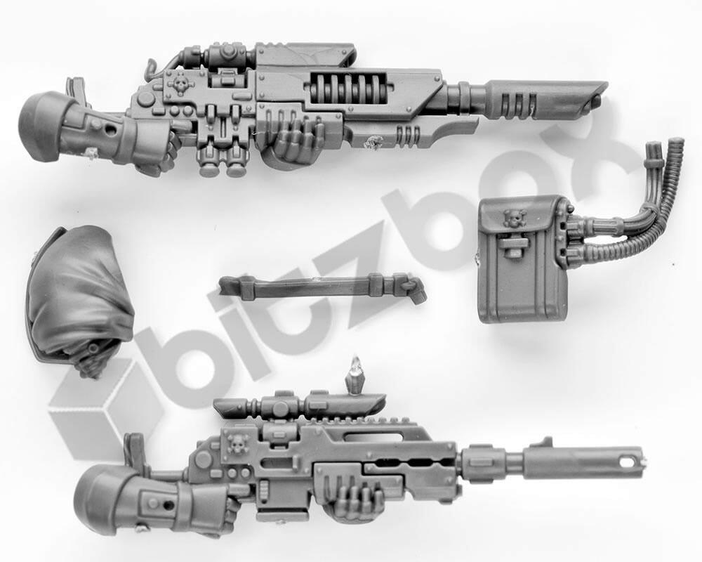 Primaris Space Marine Eliminators C - Sniper Rifle and Las Fusil (5)