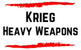 Krieg Heavy Weapon Squad