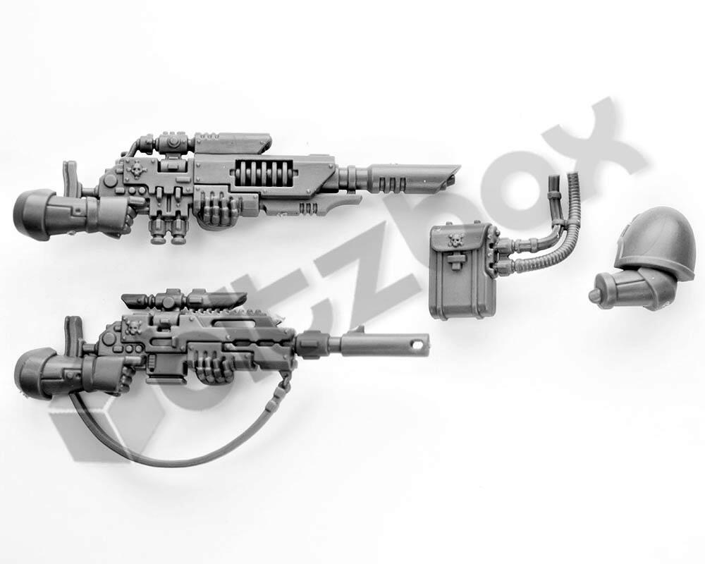 Primaris Space Marine Eliminators A - Sniper Rifle And Las Fusil (4)