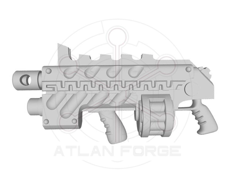 Handless Fighter Atlan Forge Wai Toa Teina Kore Handless Gun 02