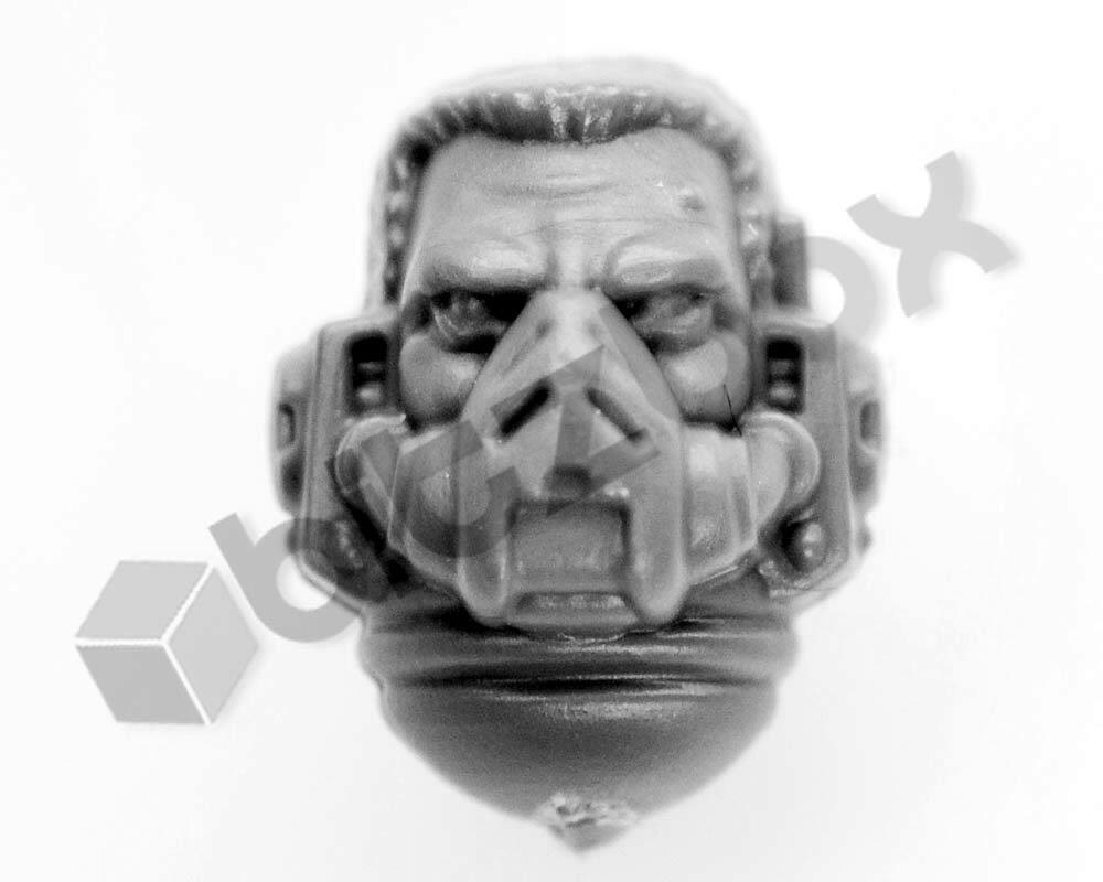 10x Assault Intercessors Bare Heads – Primaris Space Marines Warhammer 40k Bits