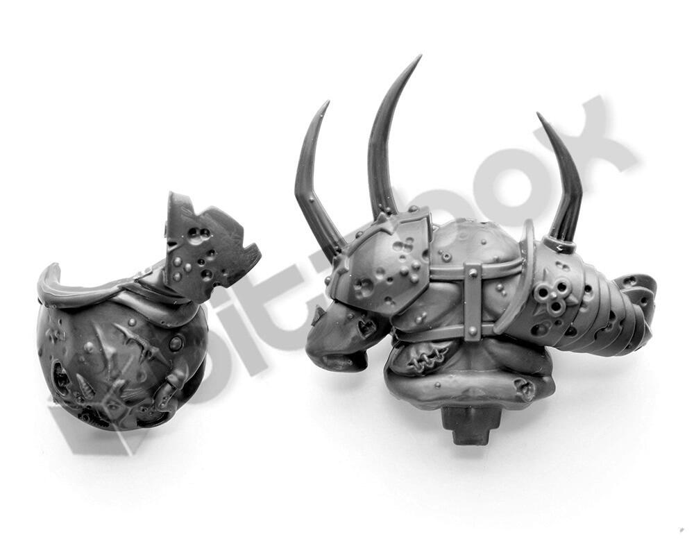 Maggotkin Of Nurgle Pusgoyle Blightlords Torso B (2)