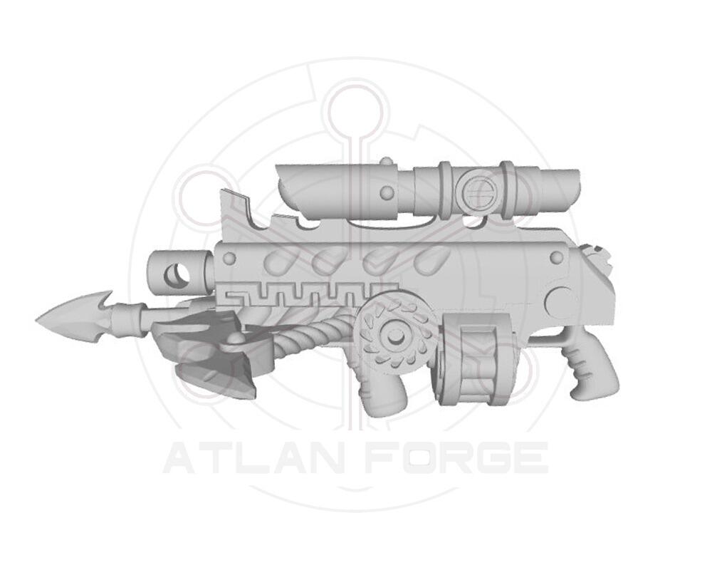 Handless Fighter Atlan Forge Wai Toa Teina Kore Handless Gun 03